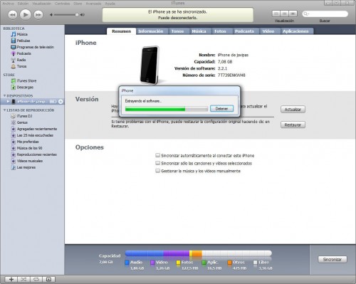 Actualizacion iPhone OS 3.0