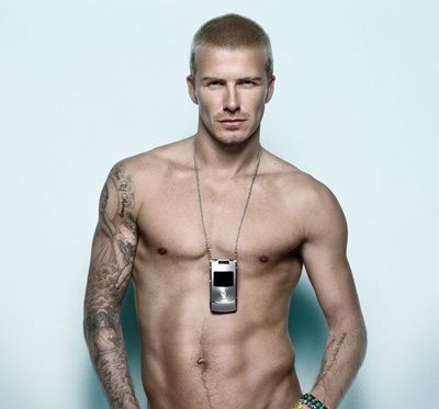 David Beckham Motorola RAZR2