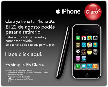 iPhone se vende en Argentina